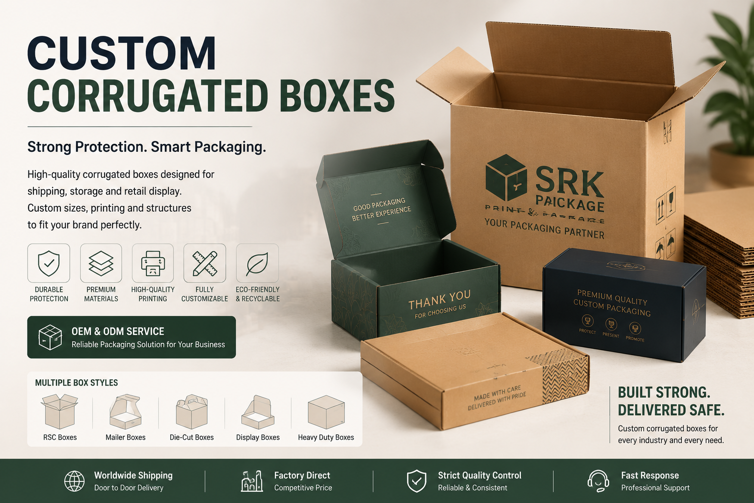 custom corrugated boxes