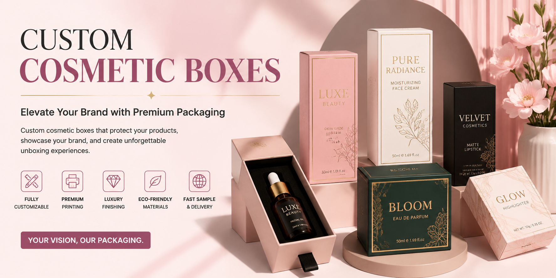 custom cosmetic boxes