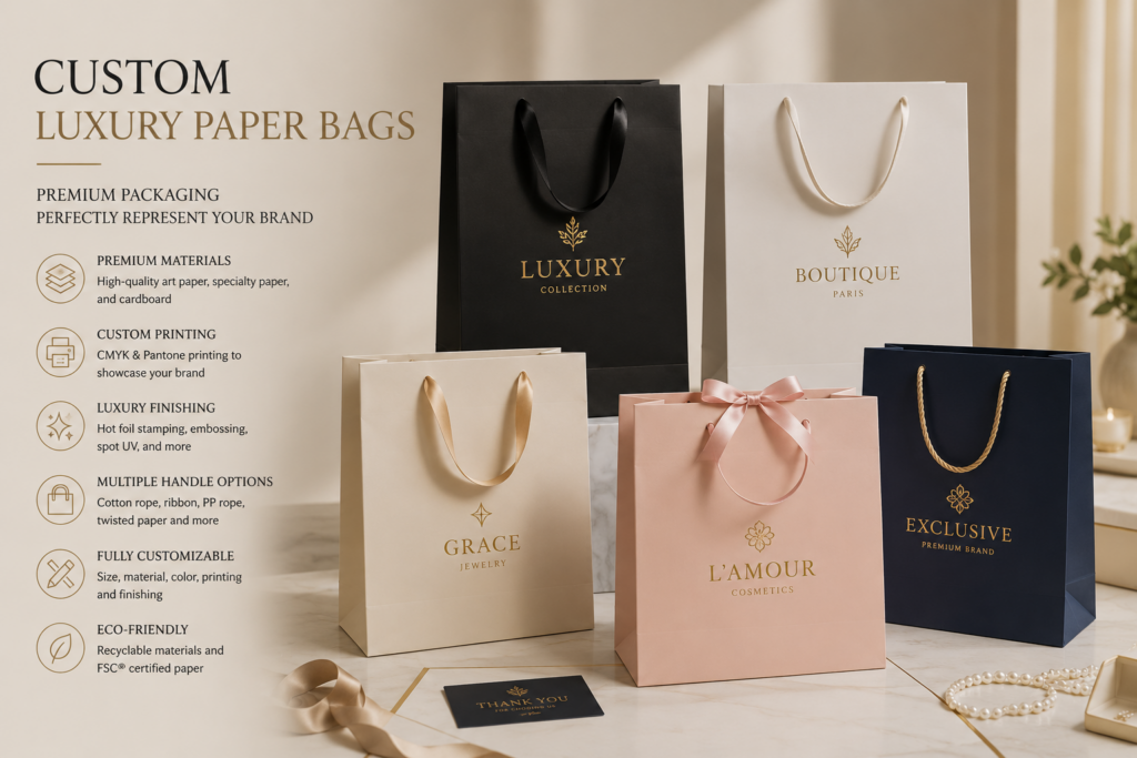 custom luxury paper bag
