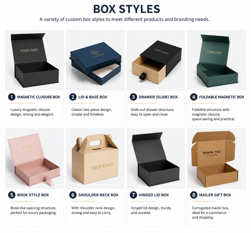 gift box styles