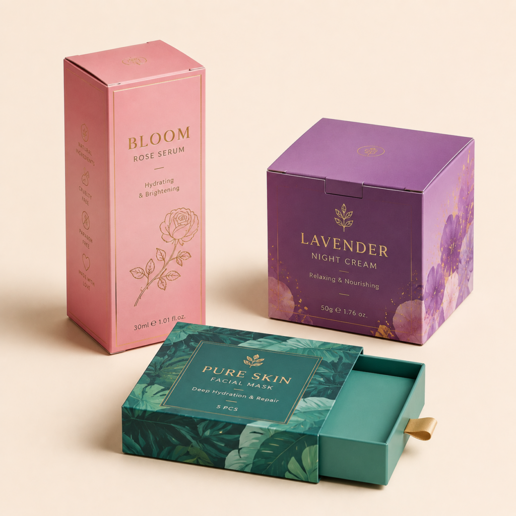 cosmetic paper boxes