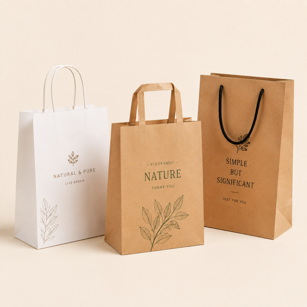 Kraft paper bags