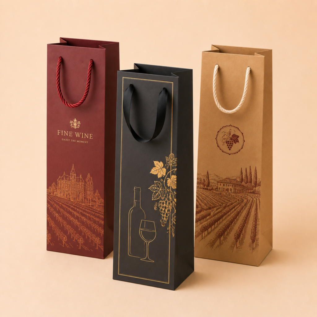 wine paper bags